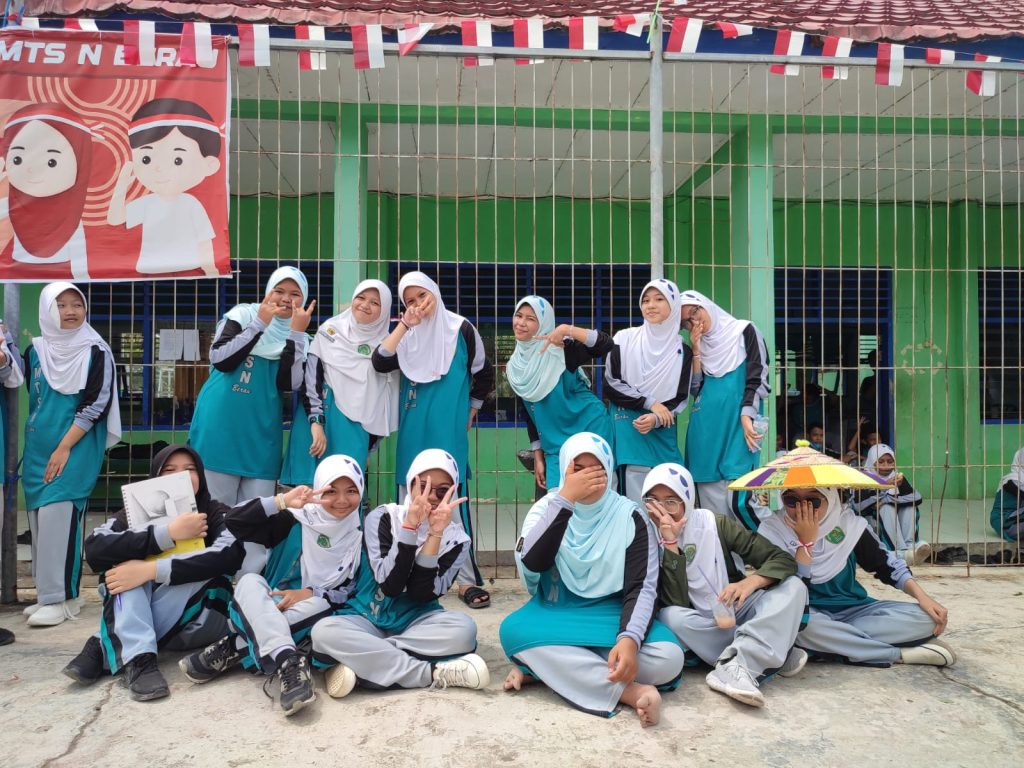 Meriah! Merayakan Kemerdekaan RI ke-78 ala MTSN 1 Berau