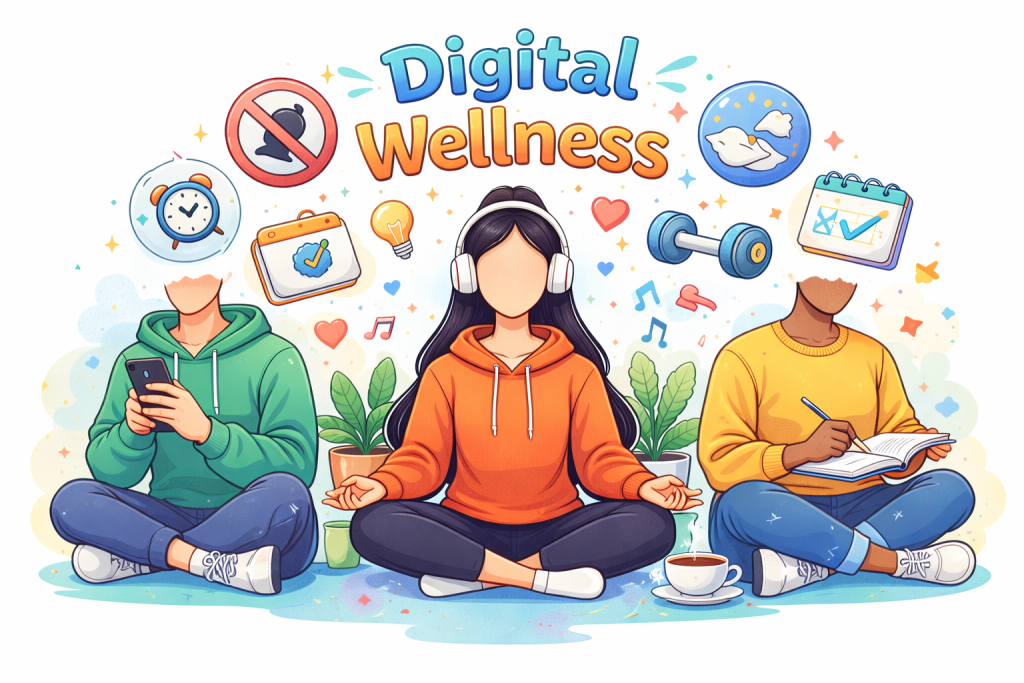 Gen Z dan Digital Wellness: Cara Praktis Menjaga Kewarasan di Dunia Digital